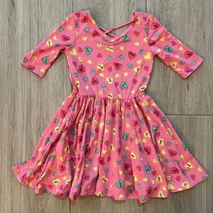Excellent Dot Dot Smile Ballerina Valentine Heart Size 5/6 Dress